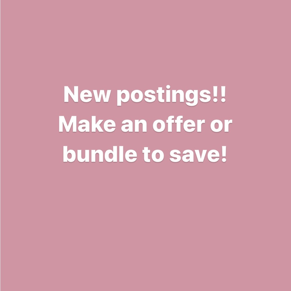New postings!!
Make an offer or bundle to save!